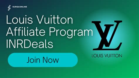 louis vuitton affiliate program inrdeals login